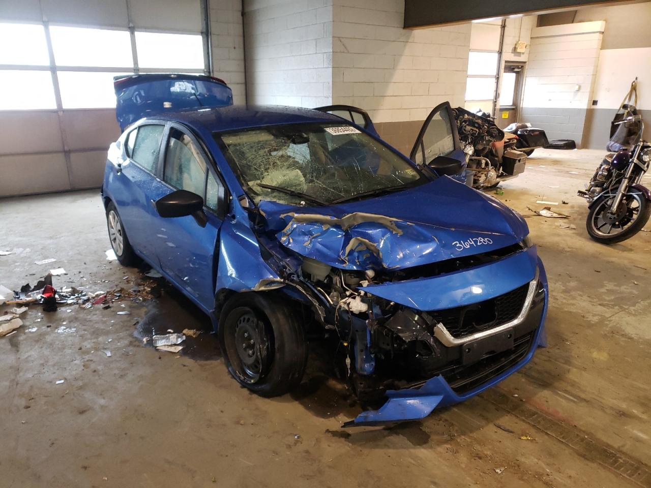 NISSAN VERSA S 2020 with VIN 3N1CN8DV3LL839038 - Photo from auction