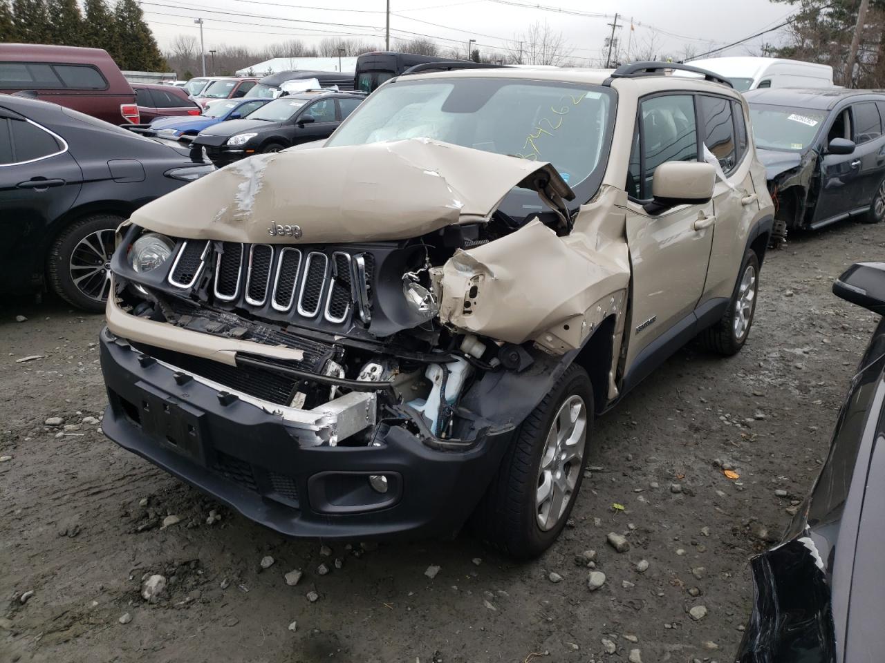 Photo 2 from auction – 2015 JEEP RENEGADE L with VIN ZACCJBBT2FPB45671