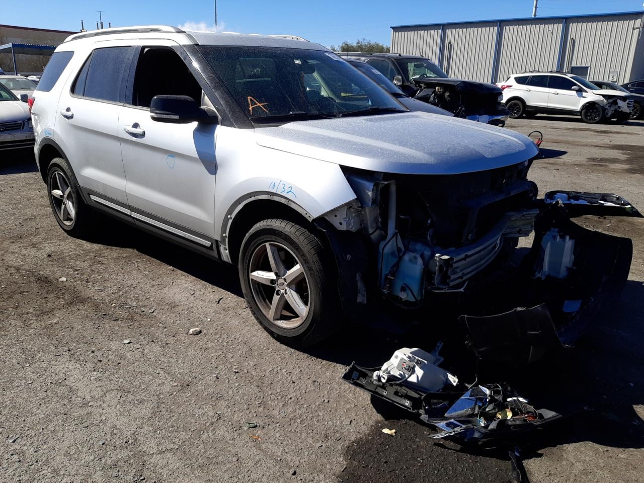 FORD EXPLORER X 2016 with VIN 1FM5K8DH7GGD18998 - Photo from auction