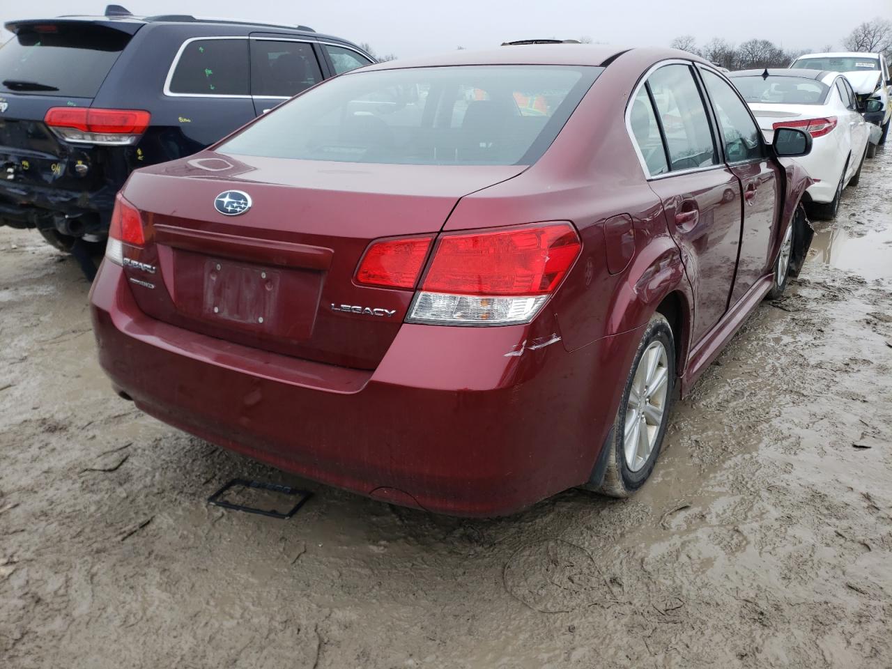 Foto 4 de la subasta – 2012 SUBARU LEGACY 2.5 con VIN 4S3BMCA6XC3024195