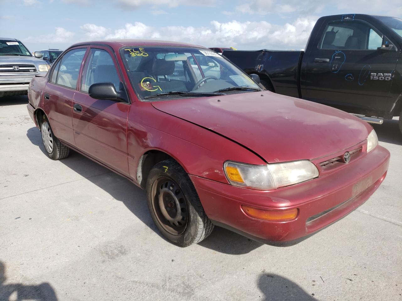 TOYOTA COROLLA BA 1997 with VIN 1NXBA02E1VZ541892 - Photo from auction