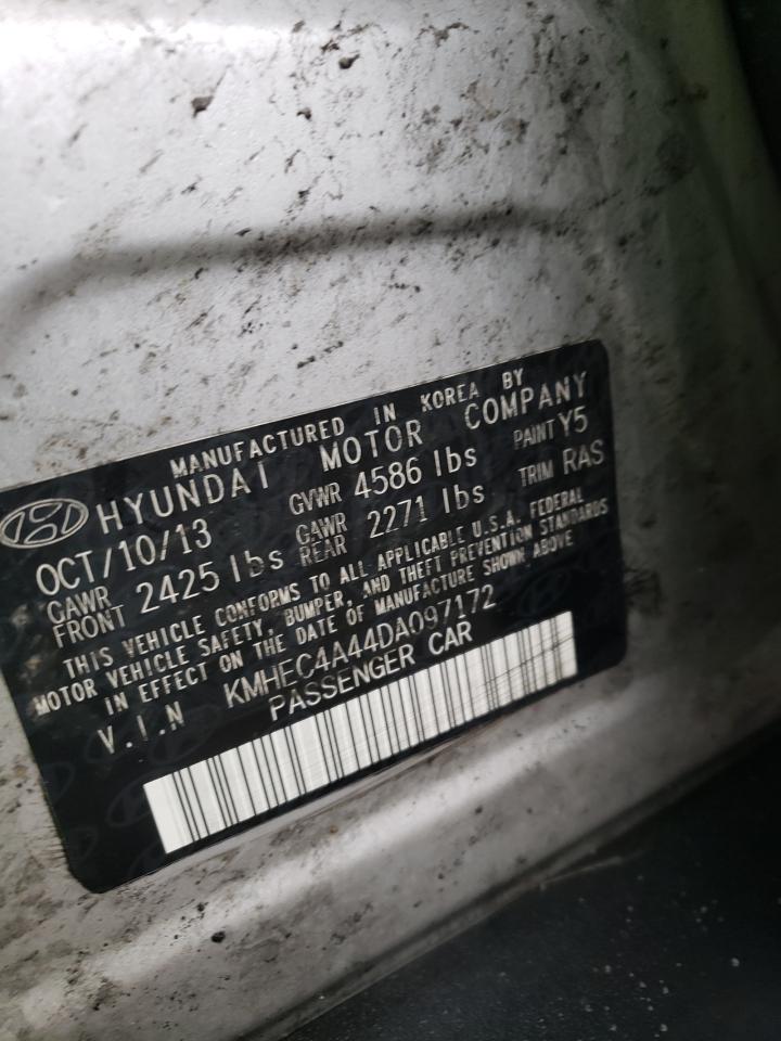 Photo 10 from auction – 2013 HYUNDAI SONATA HYB with VIN KMHEC4A44DA097172