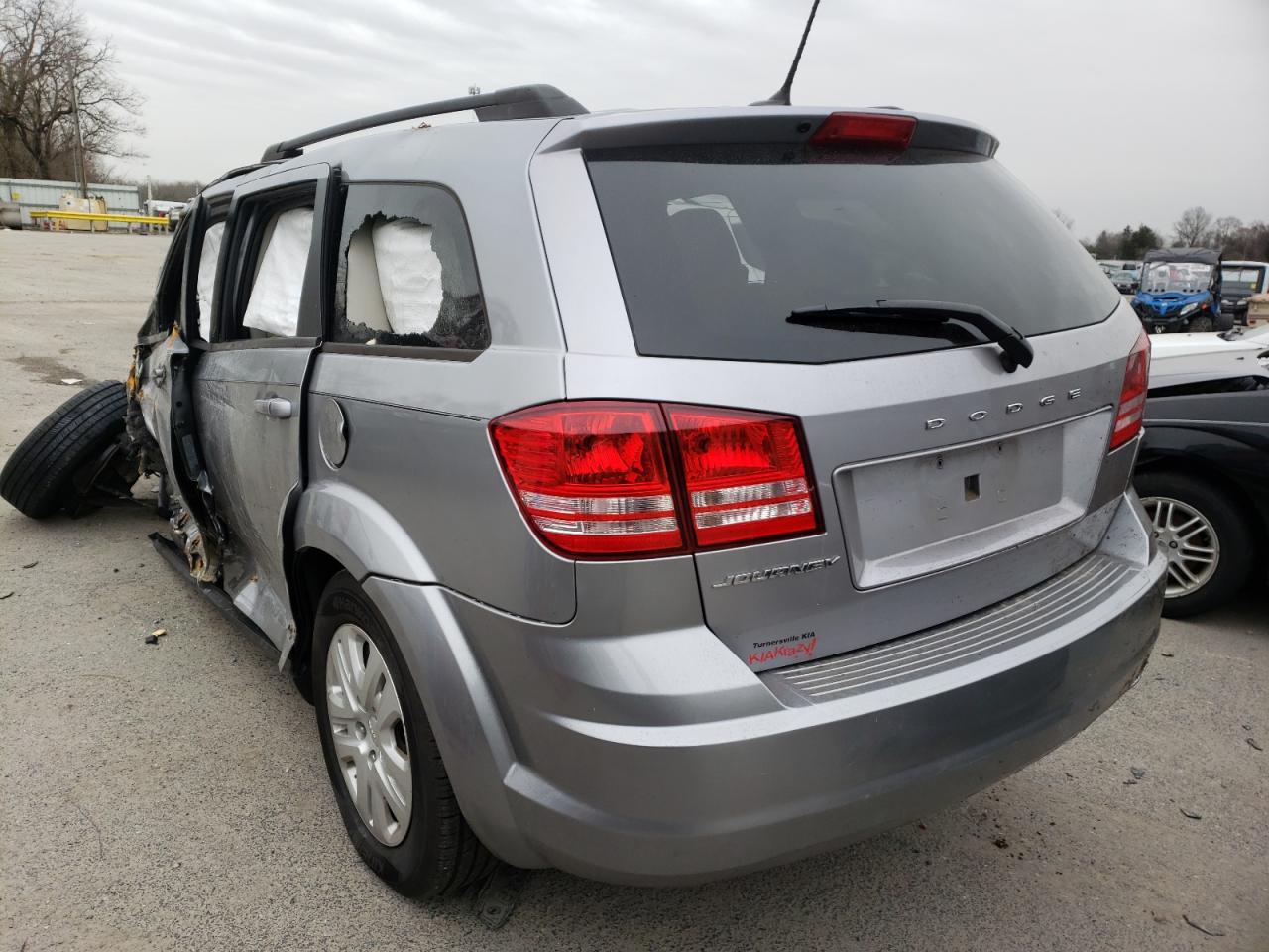 Photo 3 from auction – 2017 DODGE JOURNEY SE with VIN 3C4PDCAB3HT525928