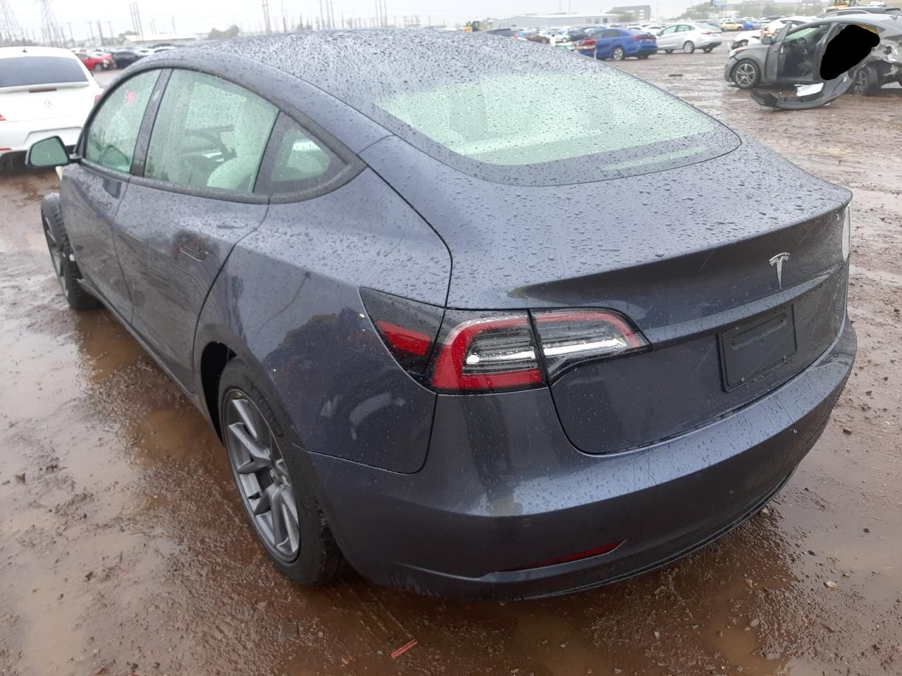 Photo 3 from auction – 2021 TESLA MODEL 3 with VIN 5YJ3E1EA0MF093308