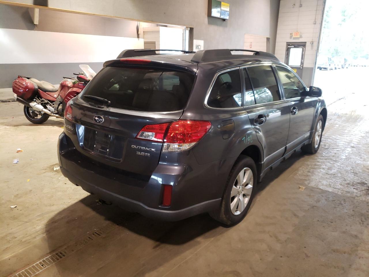 Photo 4 from auction – 2010 SUBARU OUTBACK 3. with VIN 4S4BRDJC3A2373047