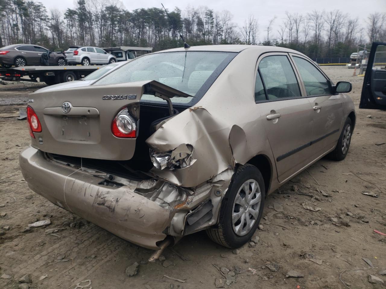 Photo 4 from auction – 2007 TOYOTA COROLLA CE with VIN 2T1BR32E17C791681
