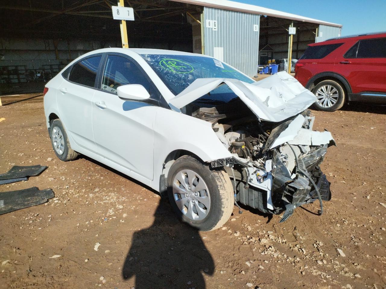 HYUNDAI ACCENT SE 2016 with VIN KMHCT4AE4GU077829 - Photo from auction