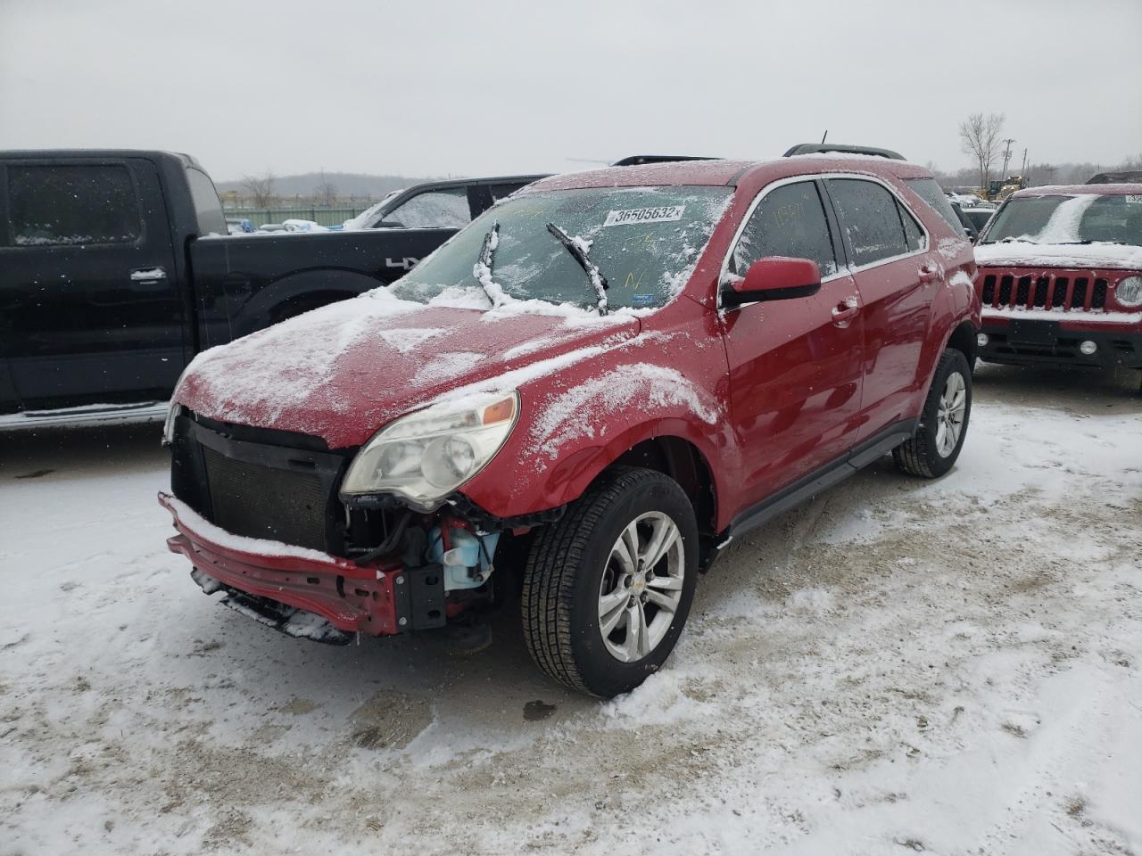 Photo 2 from auction – 2015 CHEVROLET EQUINOX LT with VIN 2GNFLBE35F6366334