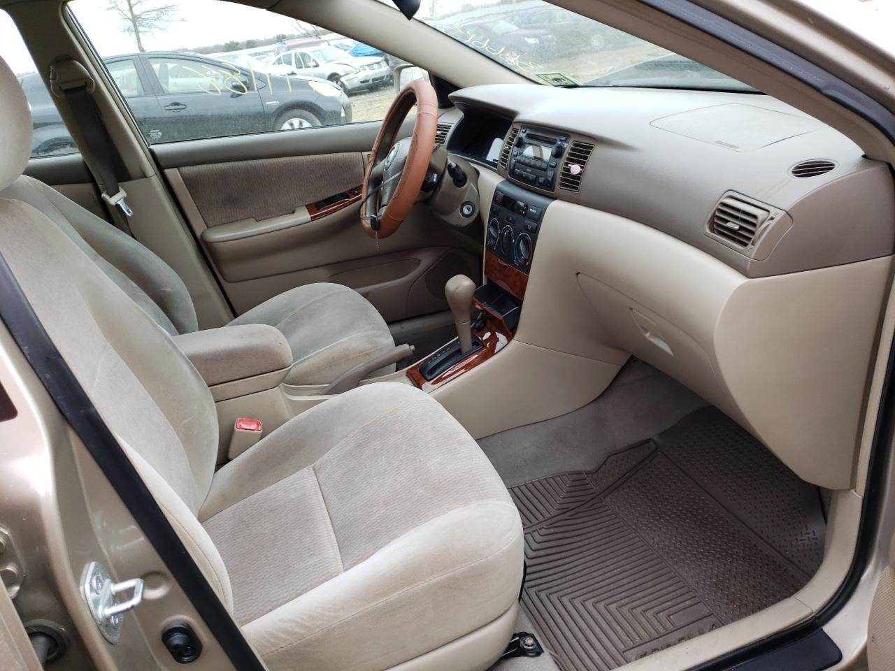 Photo 5 from auction – 2008 TOYOTA COROLLA CE with VIN 2T1BR32E88C916726