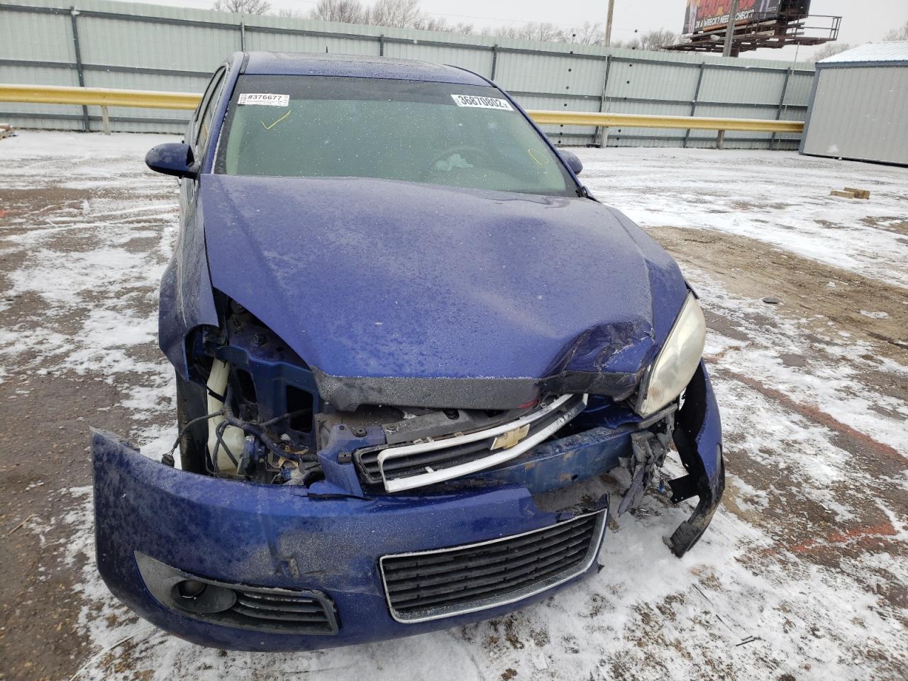 Photo 9 from auction – 2007 CHEVROLET IMPALA LTZ with VIN 2G1WU58R679355679
