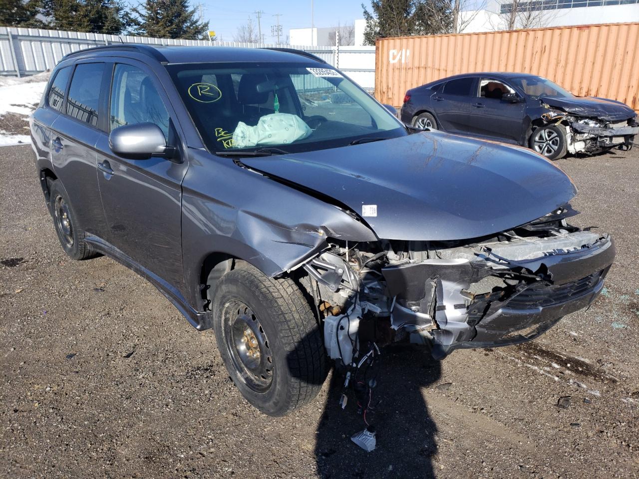 MITSUBISHI OUTLANDER 2014 with VIN JA4AZ2A30EZ600495 - Photo from auction
