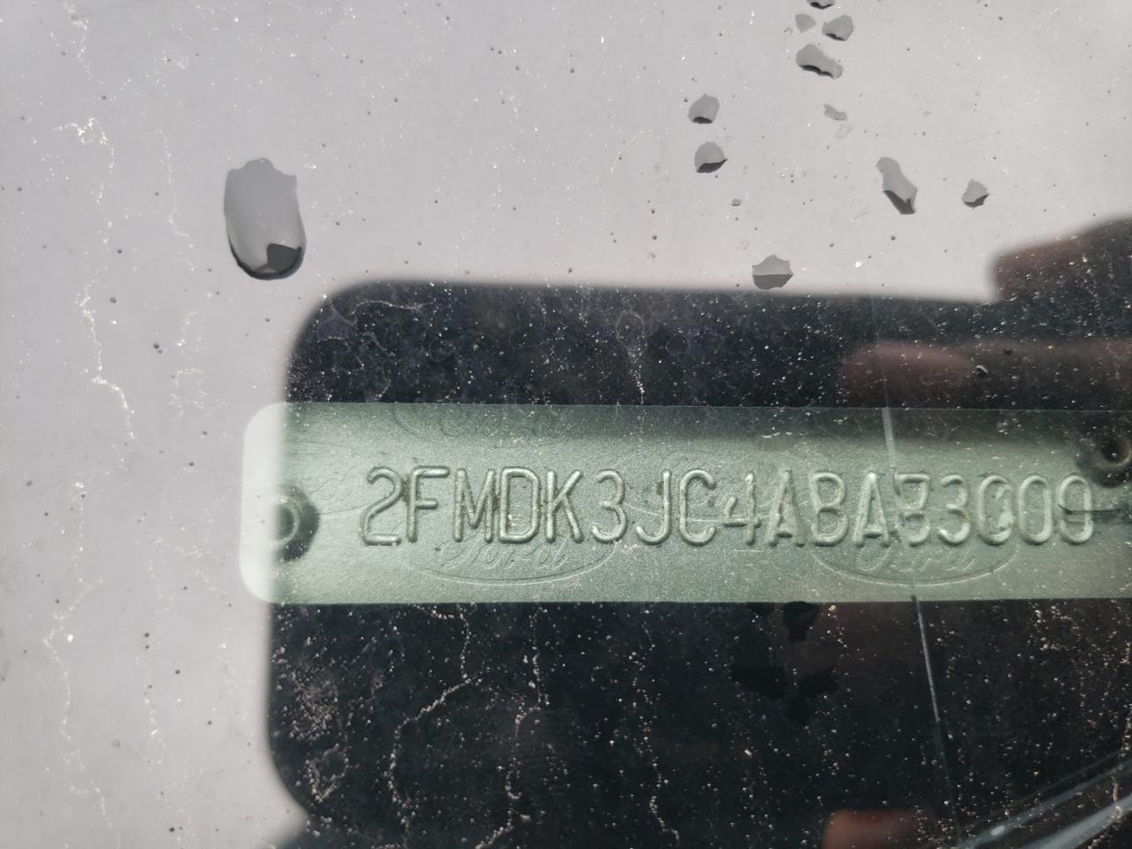 Photo 10 from auction – 2010 FORD EDGE SEL with VIN 2FMDK3JC4ABA83000
