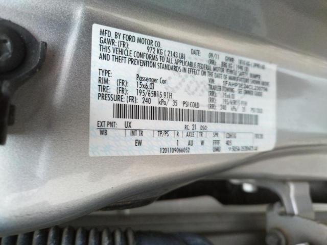 Photo 10 from auction – 2012 FORD FOCUS S with VIN 1FAHP3E24CL230756