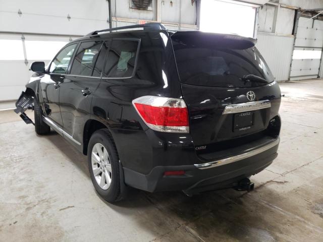 Photo 3 from auction – 2011 TOYOTA HIGHLANDER with VIN 5TDBK3EH8BS052978
