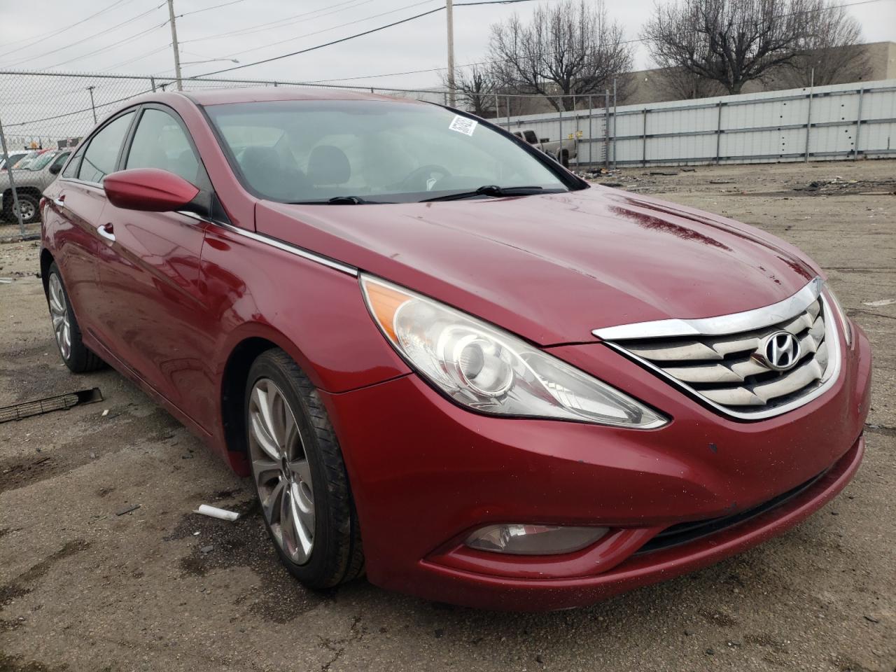 HYUNDAI SONATA SE 2011 with VIN 5NPEC4AC2BH237155 - Photo from auction