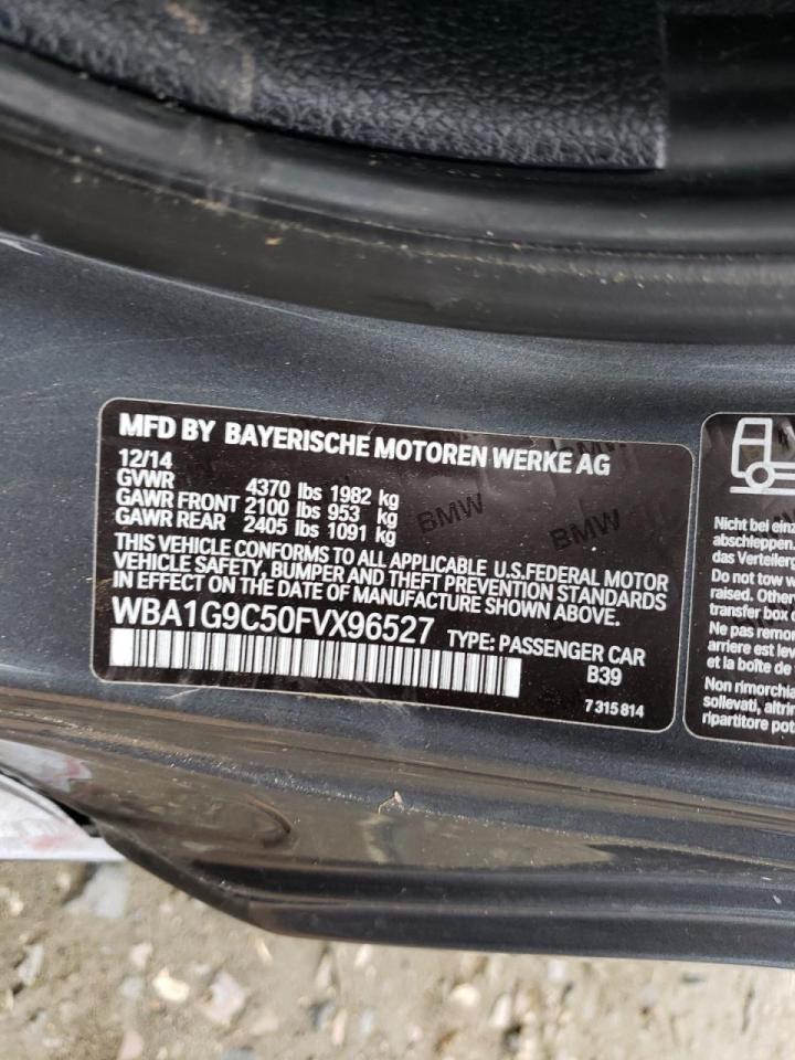 Photo 10 from auction – 2015 BMW 228 XI SUL with VIN WBA1G9C50FVX96527