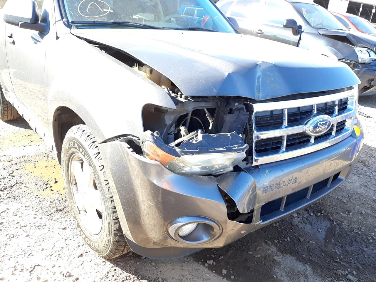 Photo 9 from auction – 2012 FORD ESCAPE XLT with VIN 1FMCU0DG7CKB12274