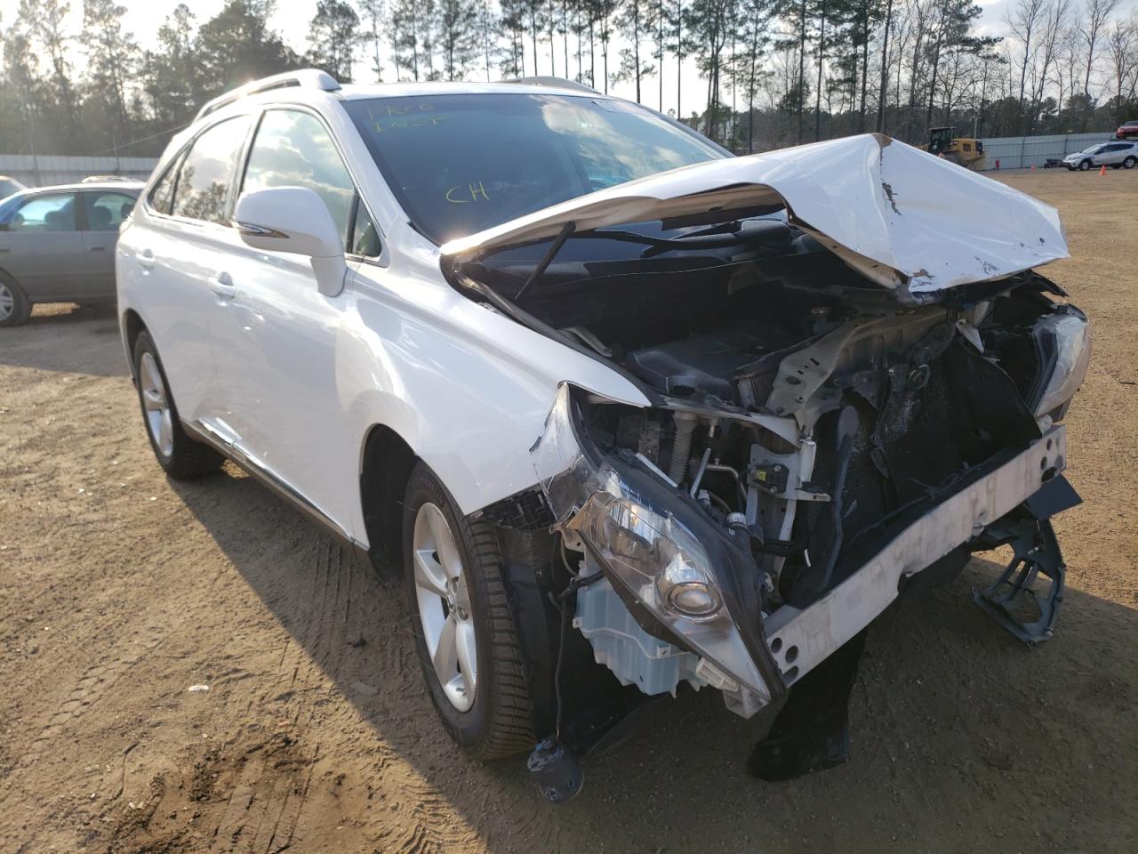 LEXUS RX 350 2011 with VIN 2T2BK1BA7BC092839 - Photo from auction