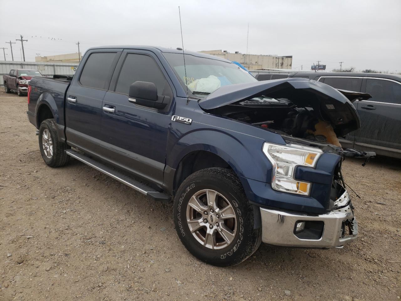 FORD F150 SUPER 2016 with VIN 1FTEW1E89GFA70998 - Photo from auction