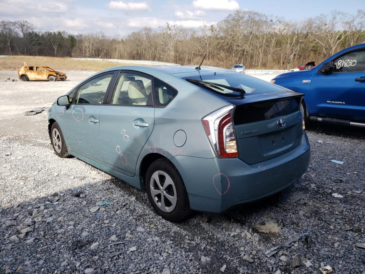Photo 3 from auction – 2014 TOYOTA PRIUS with VIN JTDKN3DU4E1822570