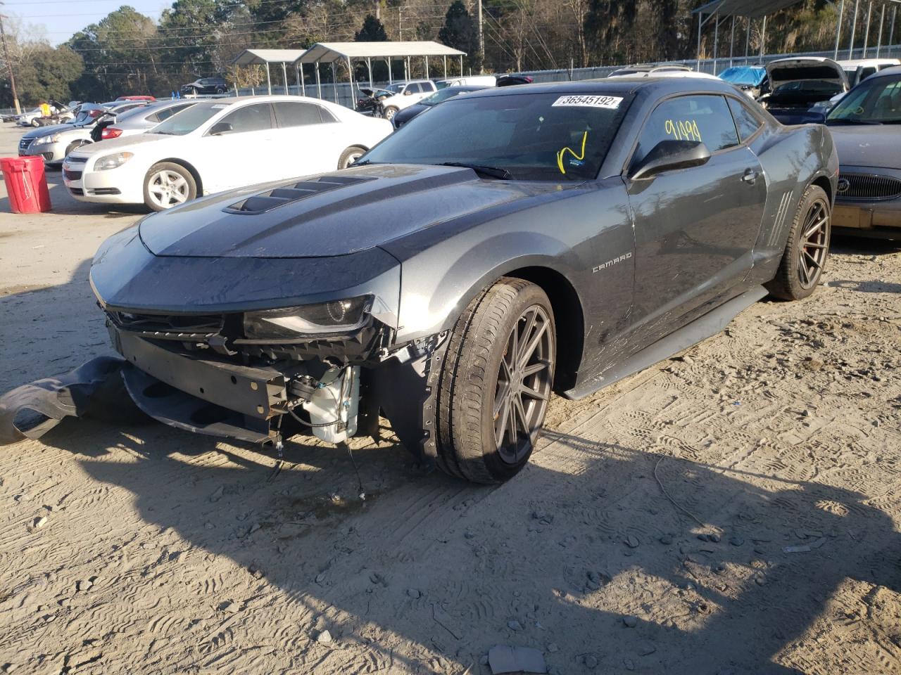 Photo 2 from auction – 2015 CHEVROLET CAMARO LT with VIN 2G1FD1E33F9217010