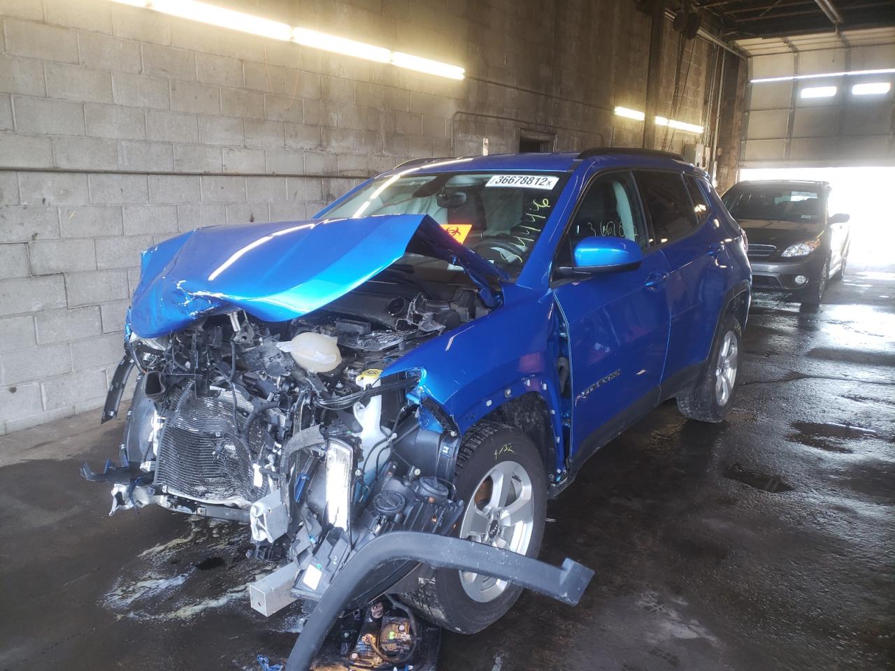 Photo 2 from auction – 2018 JEEP COMPASS LA with VIN 3C4NJDBB8JT256903