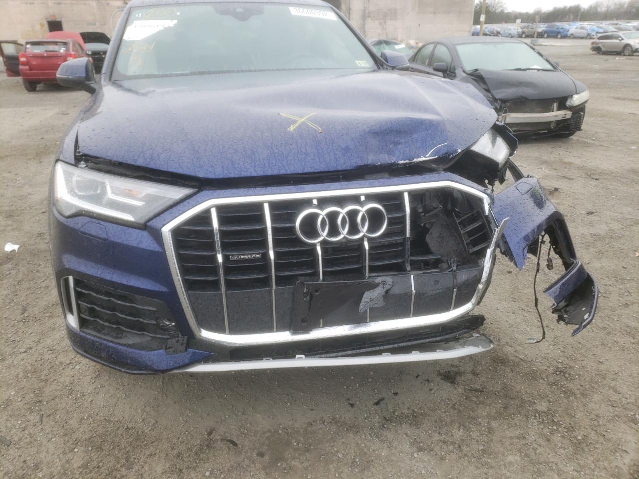 Photo 9 from auction – 2021 AUDI Q7 PREMIUM with VIN WA1LJAF74MD025139