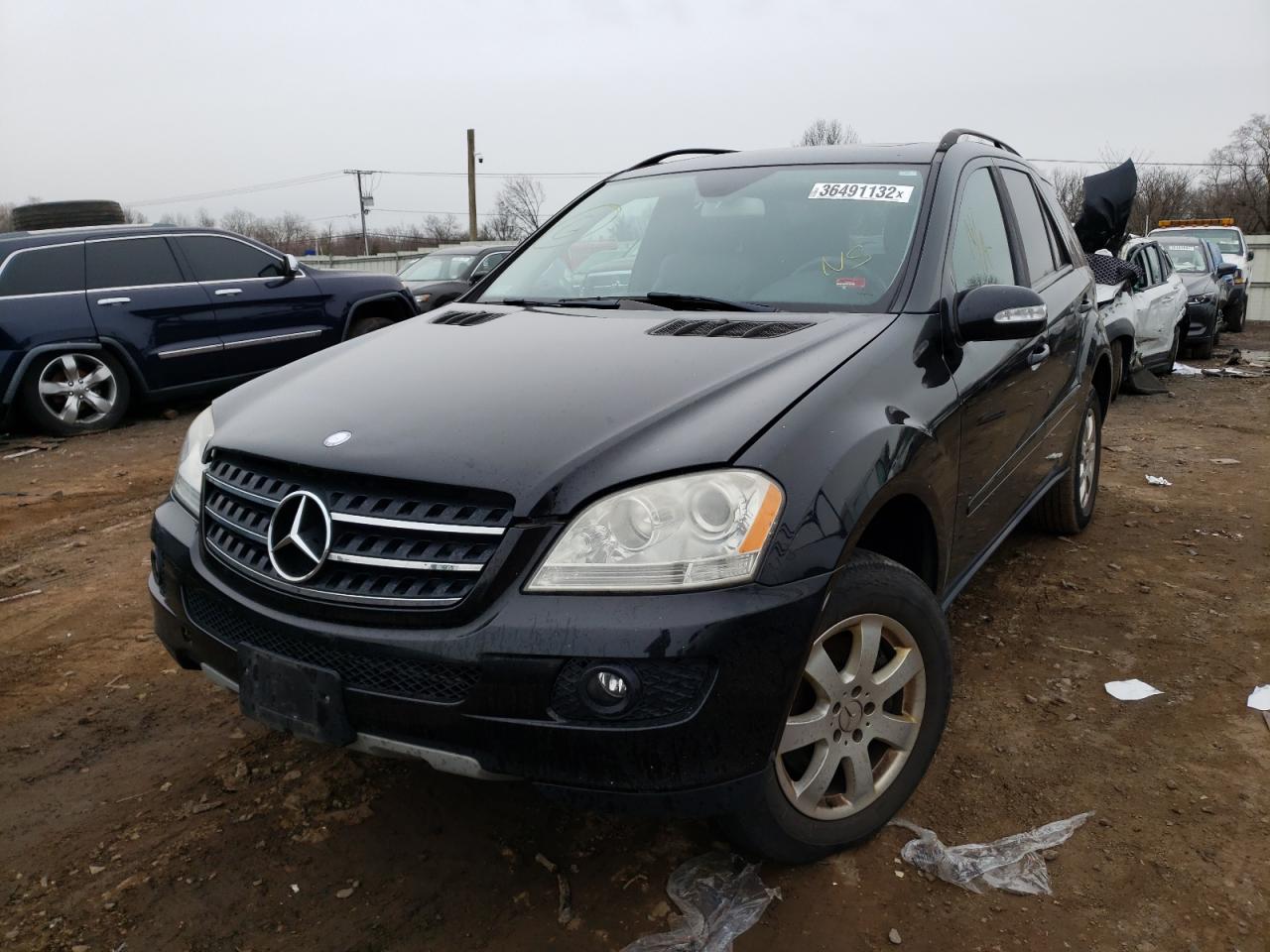 Photo 2 from auction – 2007 MERCEDES-BENZ ML 350 with VIN 4JGBB86E37A256122