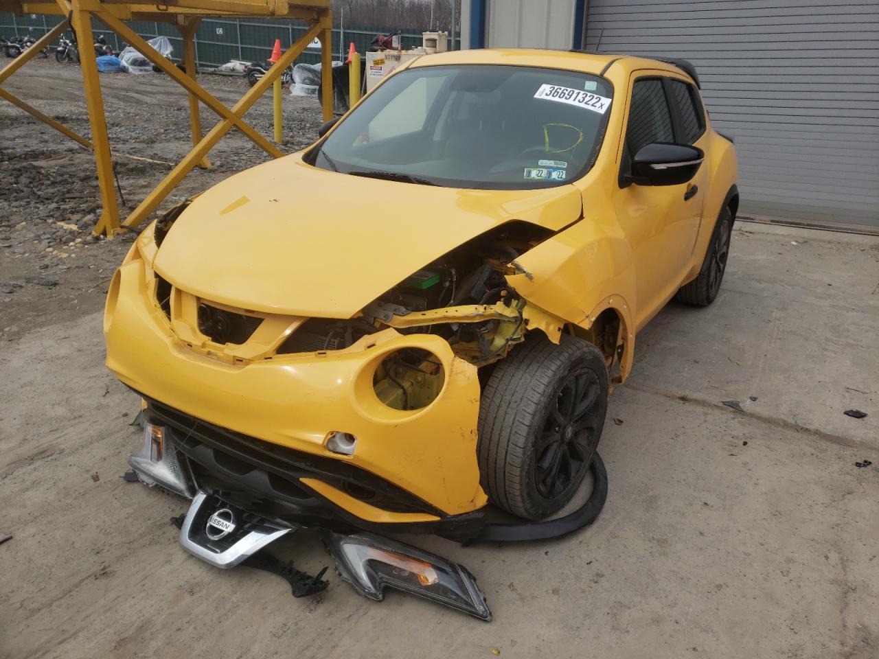 Photo 2 from auction – 2016 NISSAN JUKE S with VIN JN8AF5MV1GT654377