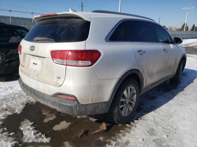 Photo 4 from auction – 2016 KIA SORENTO LX with VIN 5XYPGDA59GG035099