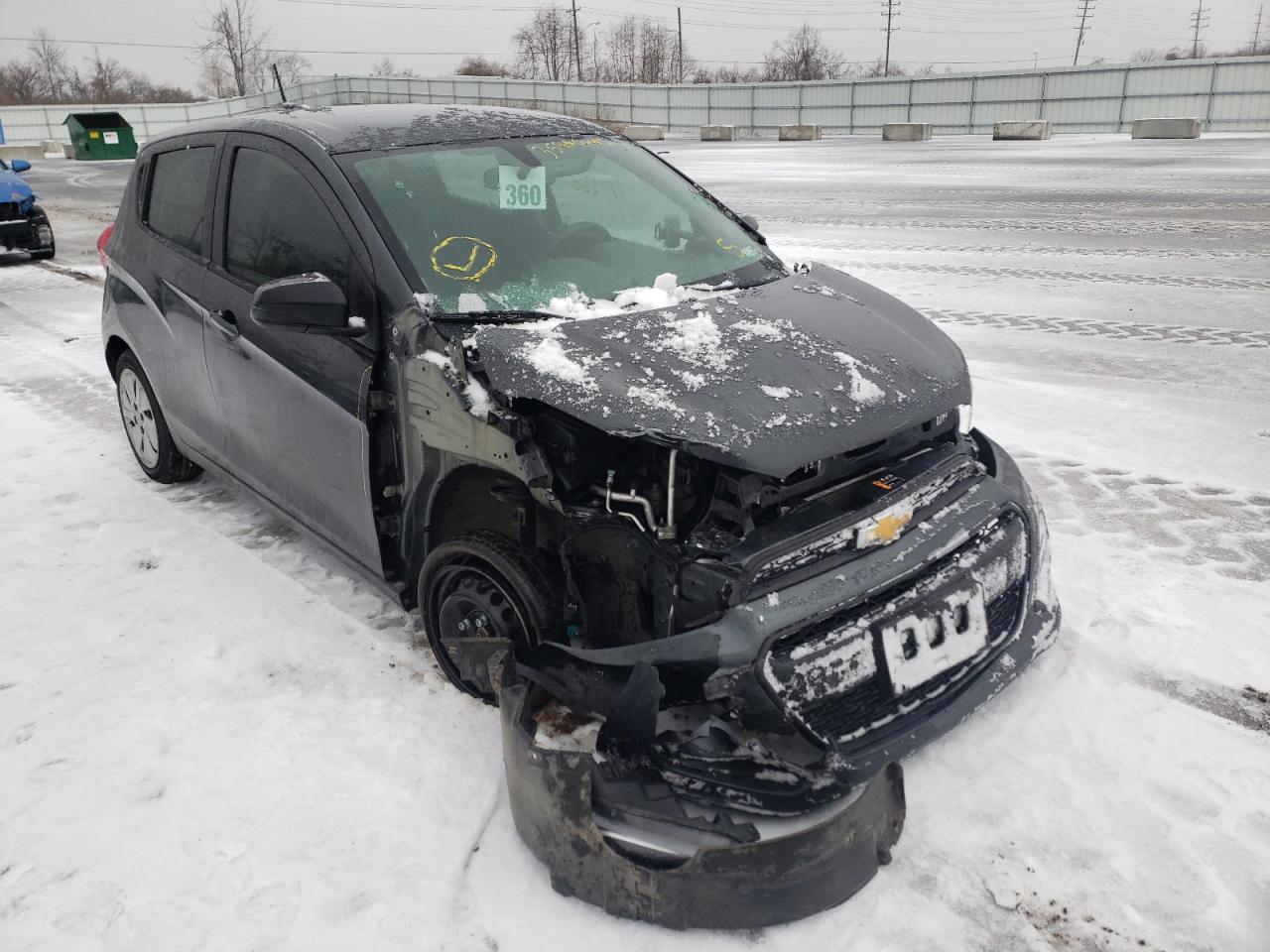 CHEVROLET SPARK LS 2017 with VIN KL8CB6SAXHC746037 - Photo from auction