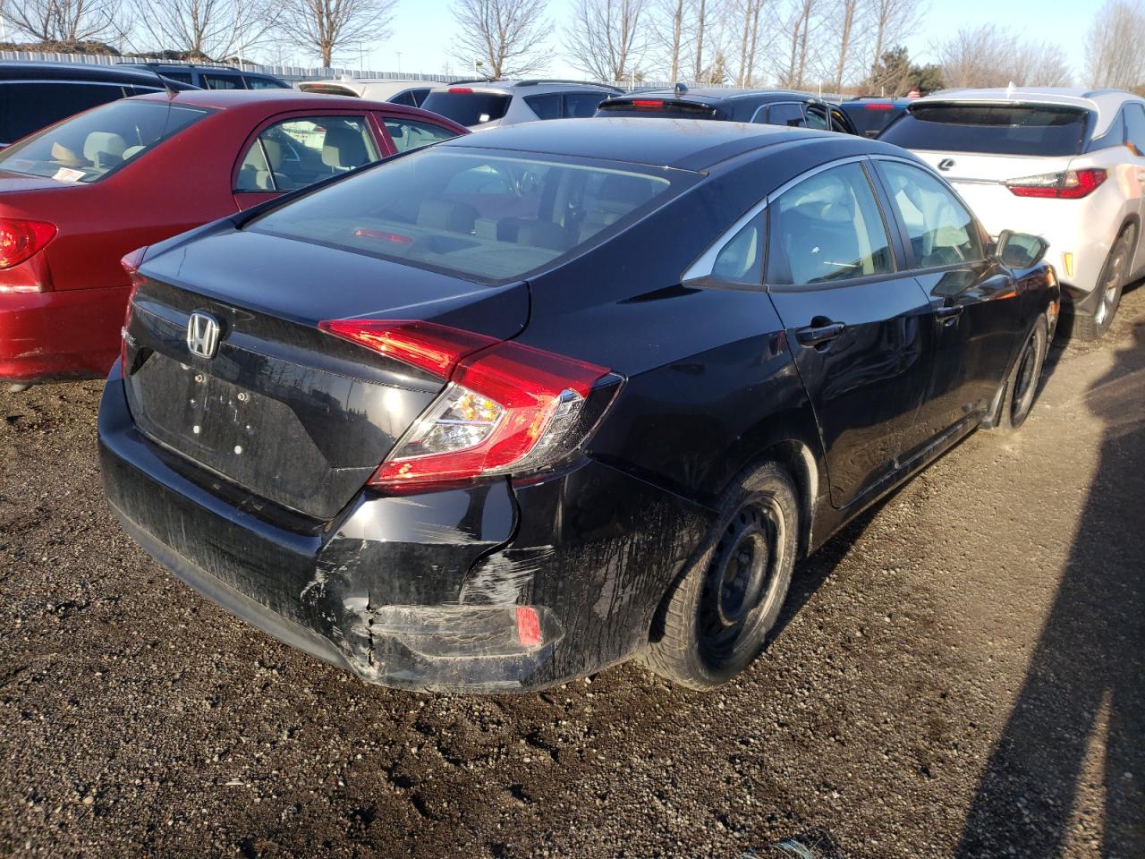 Photo 4 from auction – 2018 HONDA CIVIC LX with VIN 2HGFC2F53JH009130