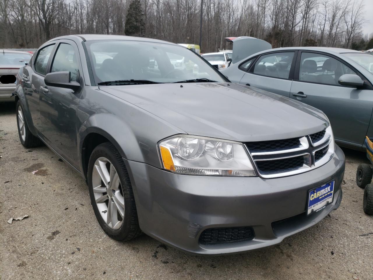 DODGE AVENGER SE 2013 with VIN 1C3CDZAG3DN717362 - Photo from auction