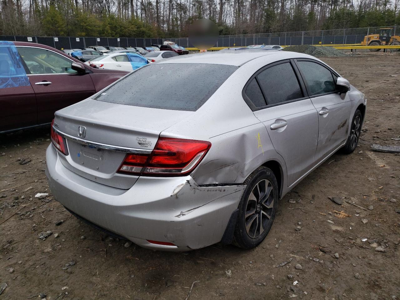 Photo 4 from auction – 2014 HONDA CIVIC EX with VIN 19XFB2F84EE008985