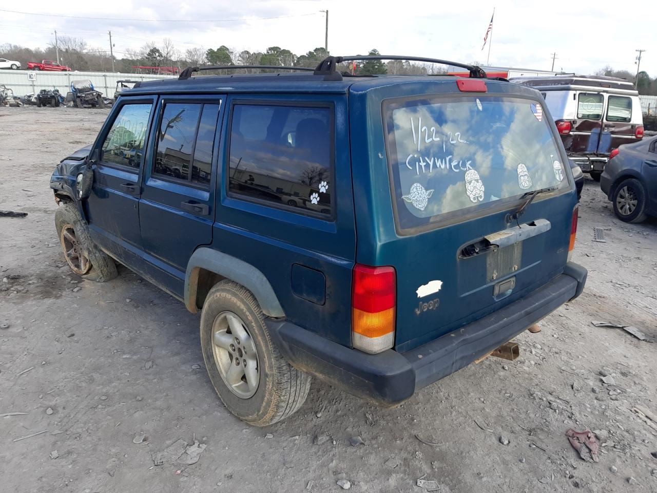 Photo 3 from auction – 1997 JEEP CHEROKEE S with VIN 1J4FT68S7VL540424