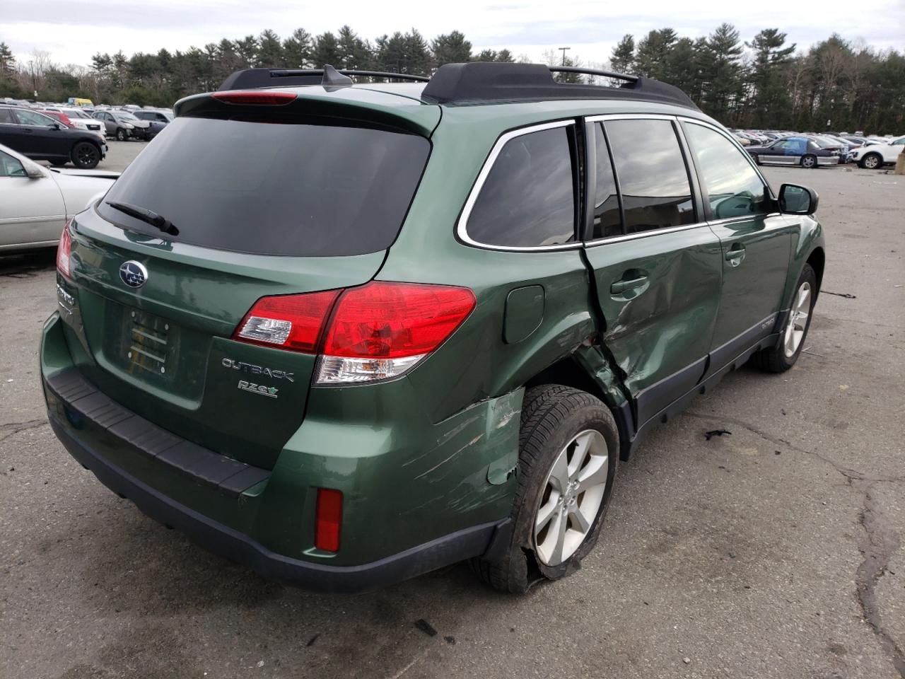 Photo 4 from auction – 2013 SUBARU OUTBACK 2. with VIN 4S4BRBKC3D3263634