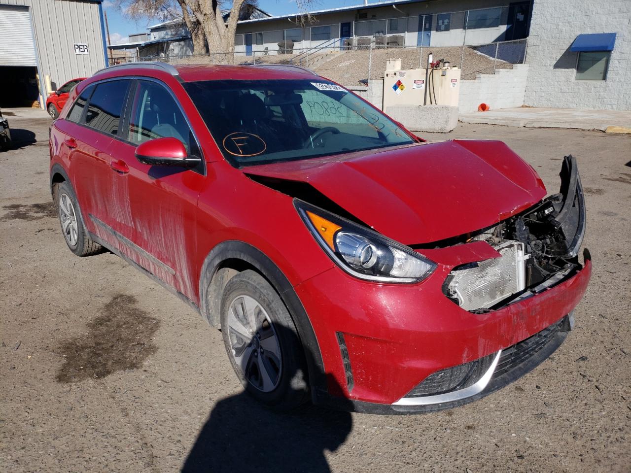 KIA NIRO FE 2018 with VIN KNDCB3LC5J5154920 - Photo from auction