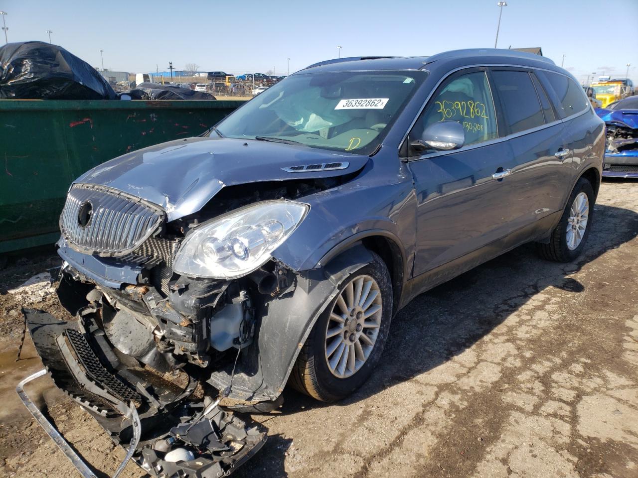 Photo 2 from auction – 2012 BUICK ENCLAVE with VIN 5GAKVCED3CJ273246