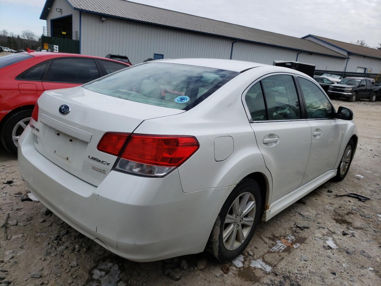 Photo 4 from auction – 2011 SUBARU LEGACY 2.5 with VIN 4S3BMBC66B3230765