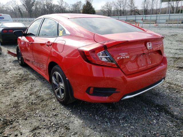 Photo 3 from auction – 2021 HONDA CIVIC LX with VIN 2HGFC2F69MH553581