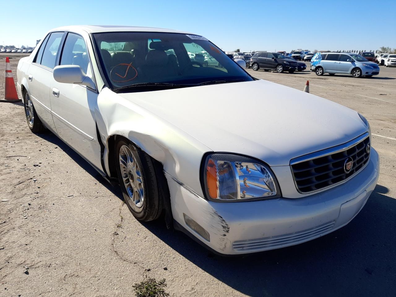 CADILLAC DEVILLE 2004 with VIN 1G6KD54Y54U233447 - Photo from auction
