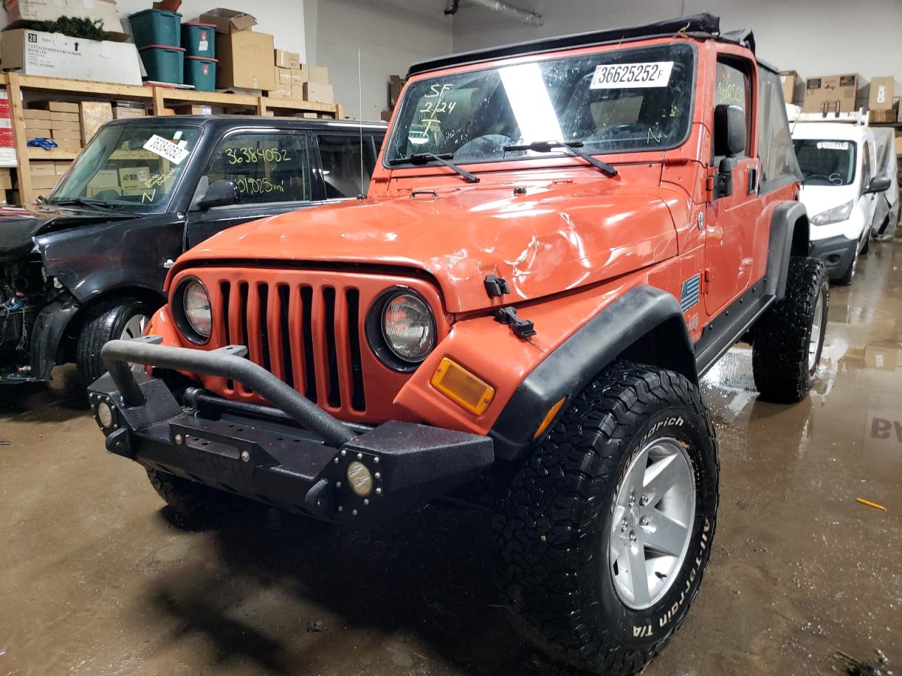Photo 2 from auction – 2005 JEEP WRANGLER / with VIN 1J4FA44S55P364806