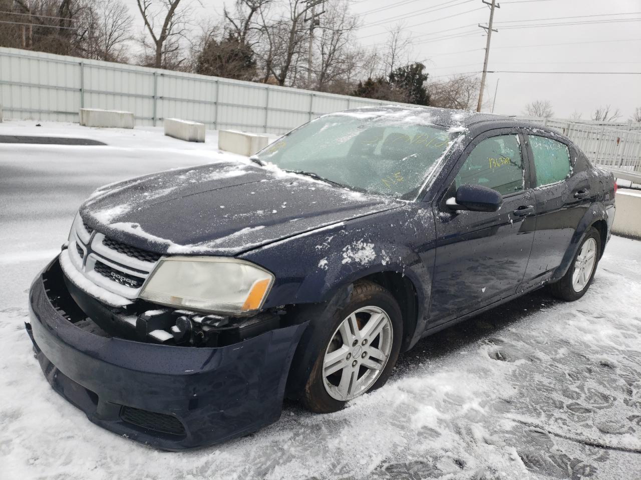Photo 2 from auction – 2012 DODGE AVENGER SX with VIN 1C3CDZCB3CN112421