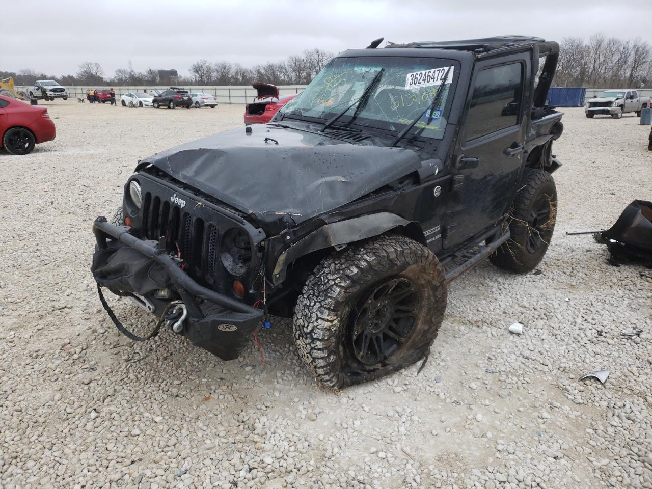 Photo 2 from auction – 2013 JEEP WRANGLER S with VIN 1C4AJWAG1DL613409