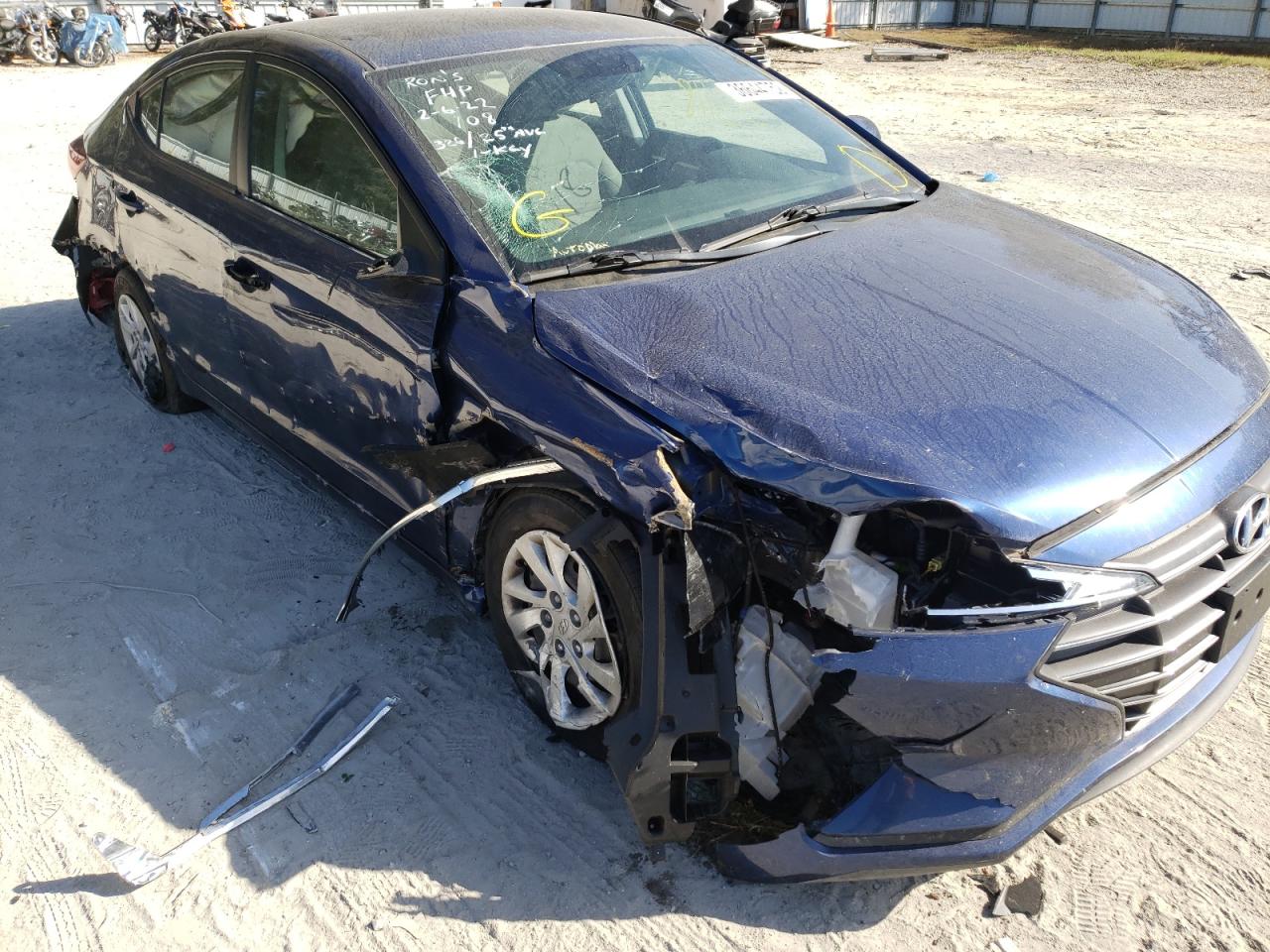 Photo 9 from auction – 2019 HYUNDAI ELANTRA SE with VIN 5NPD74LF3KH449361