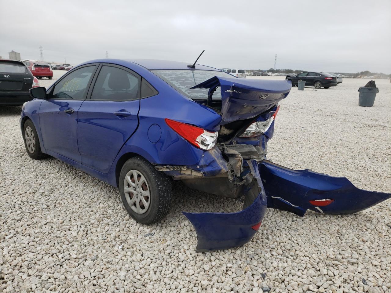 Photo 3 from auction – 2013 HYUNDAI ACCENT GLS with VIN KMHCT4AE0DU528234