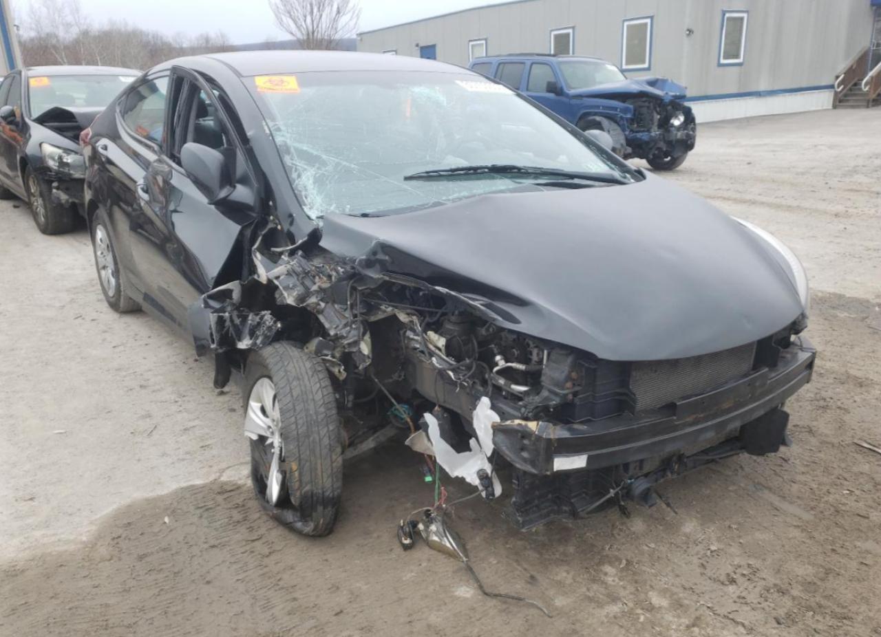 HYUNDAI ELANTRA SE 2016 with VIN 5NPDH4AE2GH750007 - Photo from auction