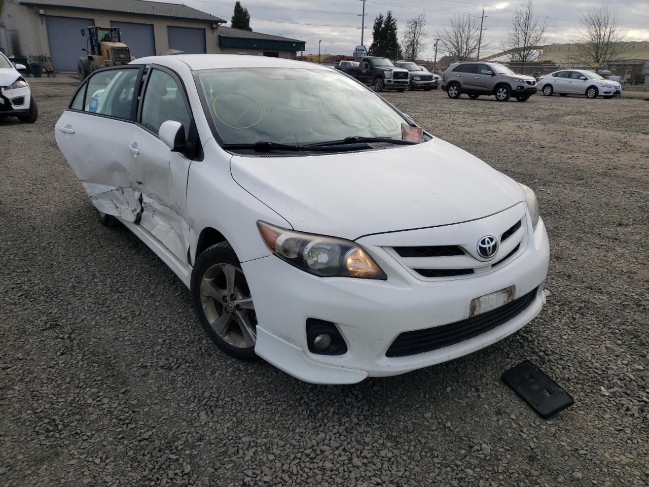 TOYOTA COROLLA BA 2012 with VIN 2T1BU4EE7CC814410 - Photo from auction