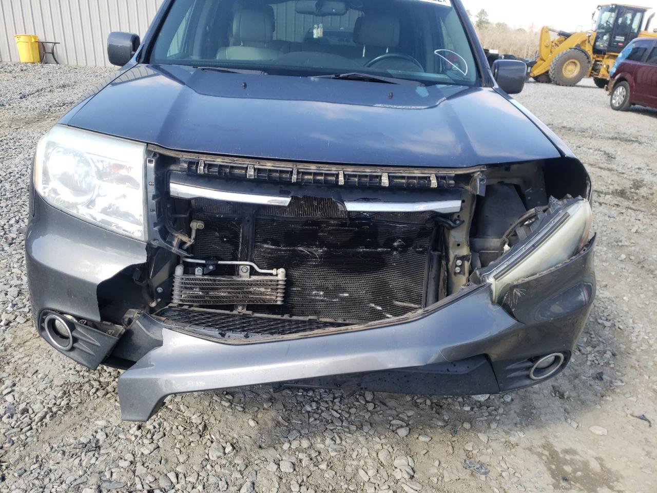 Photo 9 from auction – 2013 HONDA PILOT EXL with VIN 5FNYF4H59DB013118