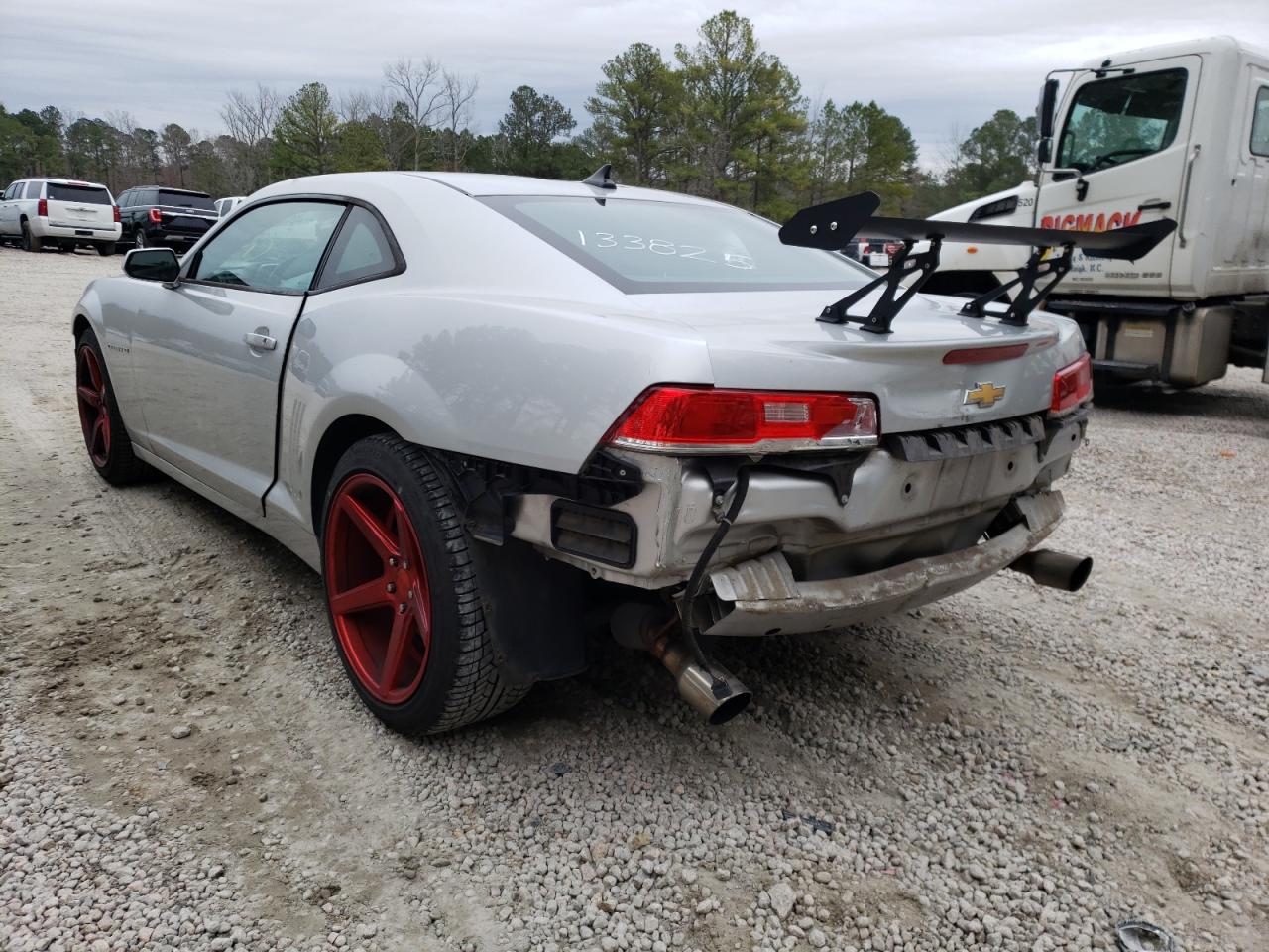 Photo 3 from auction – 2015 CHEVROLET CAMARO LT with VIN 2G1FD1E37F9310967